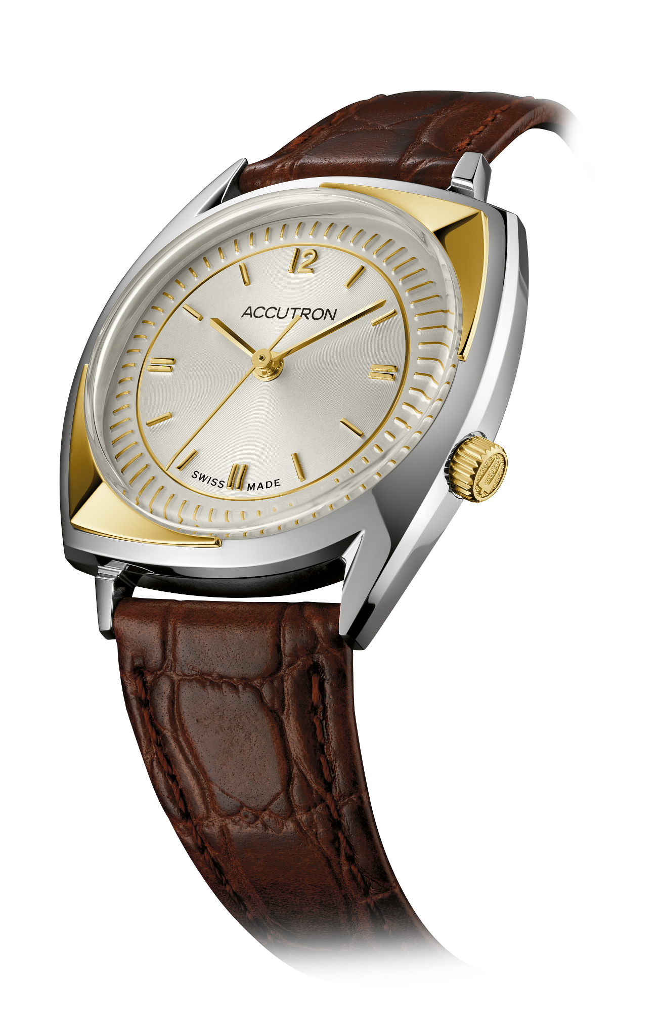 Saddle Leather (14mm) Watch 2S18007 | ACCUTRON